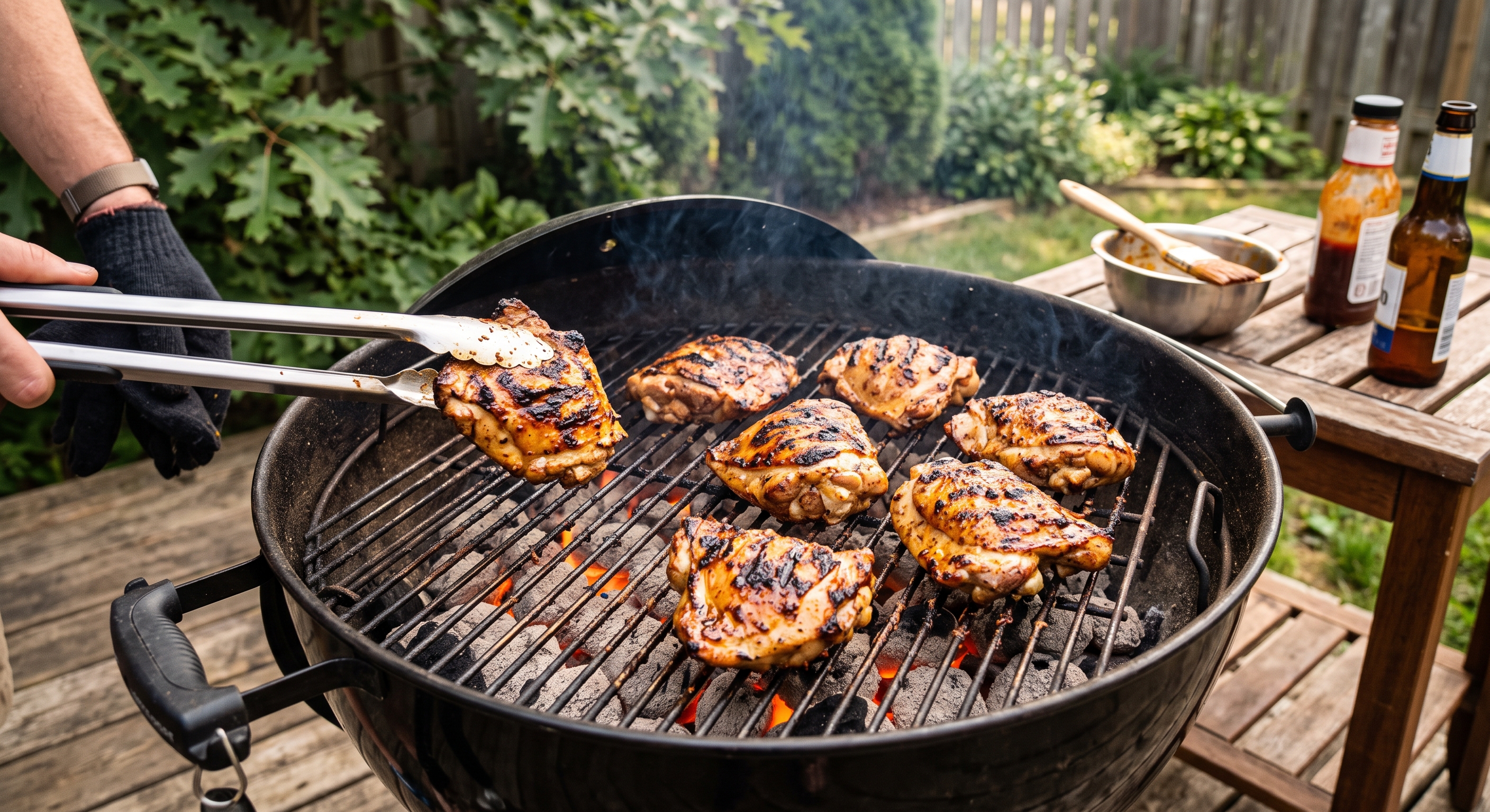 Grilled Chicken Thighs